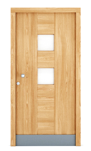 EURODECK - dřevěné vstupní dveře